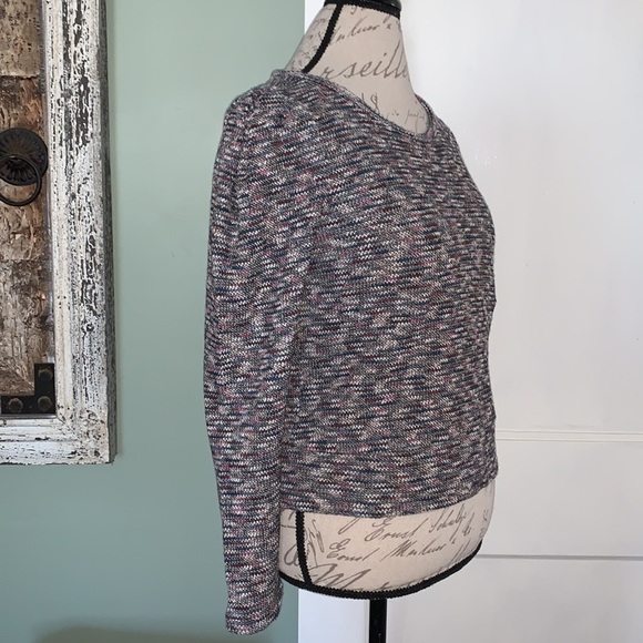 𝅺NWOT Madewell Multicolored Knit Top - Picture 8 of 14